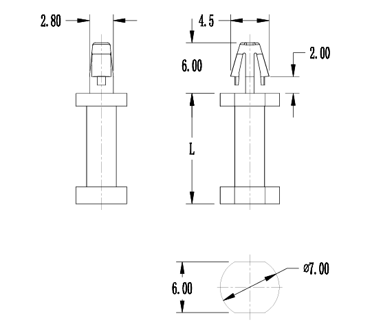 PCB Standoff DCB-9